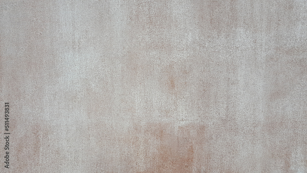 Fototapeta premium Old concrete white-brown-cream wall textures for background with cracks textures 