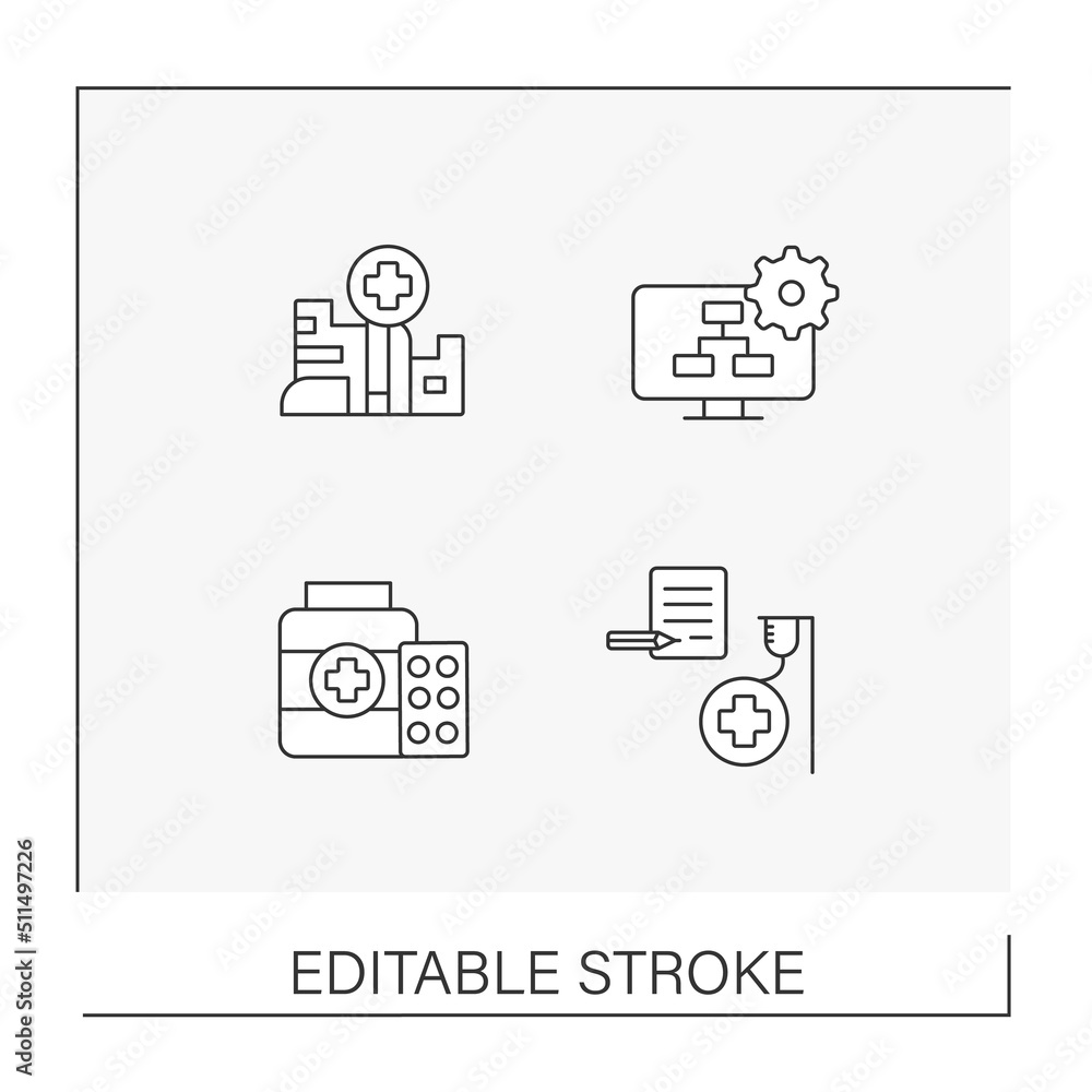 Professions line icons set. Various professions. Important jobs. Career concepts. Isolated vector illustrations.Editable stroke Professions line icons set. Various professions. Important jobs. Career concepts. Isolated vector illustrations.Editable stroke