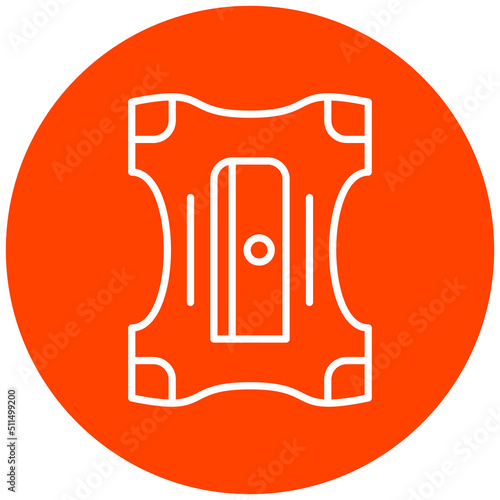 Pencil Sharpener Icon Style