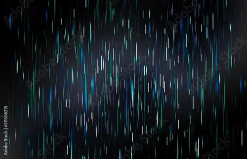 abstract dark background. digital rain