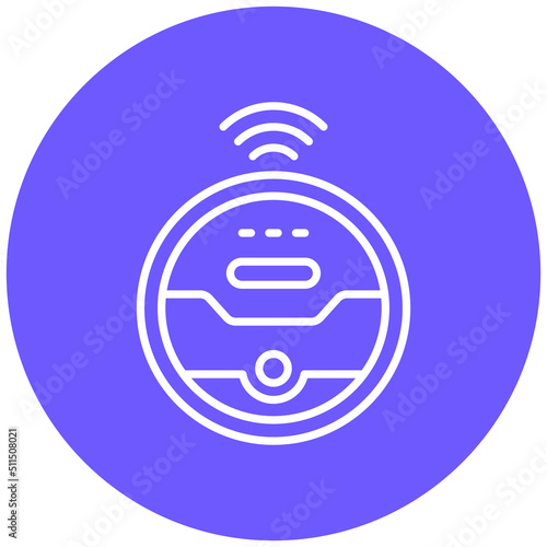 Robot Vaccum Icon Style