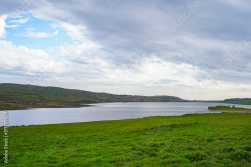 Loch Finlaggan near Ballygrant on the Isle of Islay photo