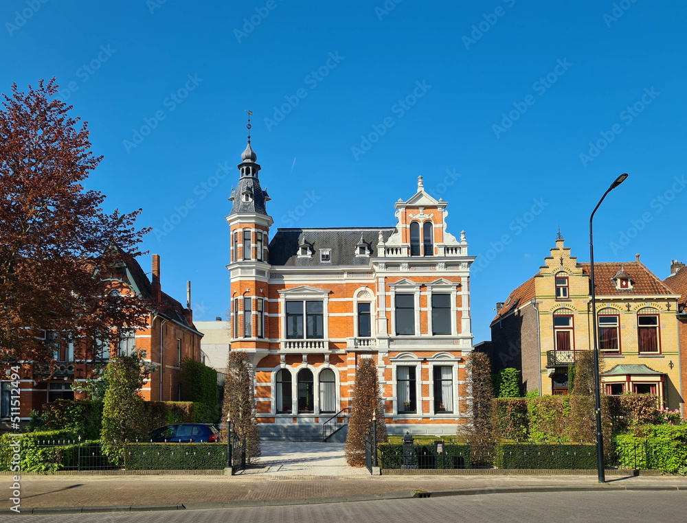 Villa in the city Oss (Netherlands)  build in 1888 in neo-renaissance style. Because the villa is build by butter manufacturers, it is mostly referred to as 