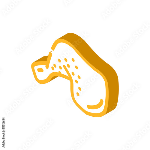 quarter back isometric icon vector. quarter back sign. isolated symbol illustration