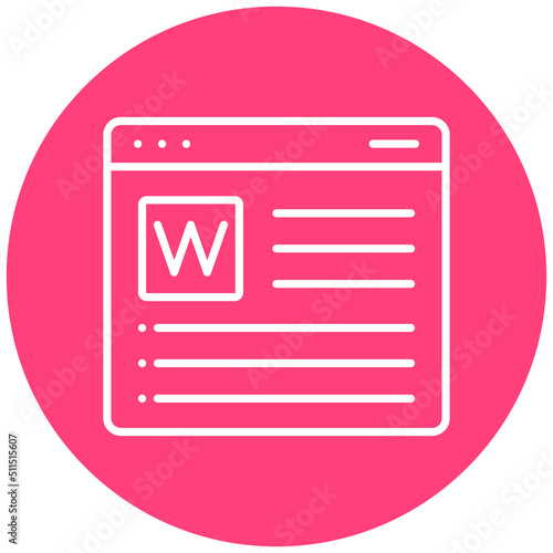 Wikipedia Icon Style