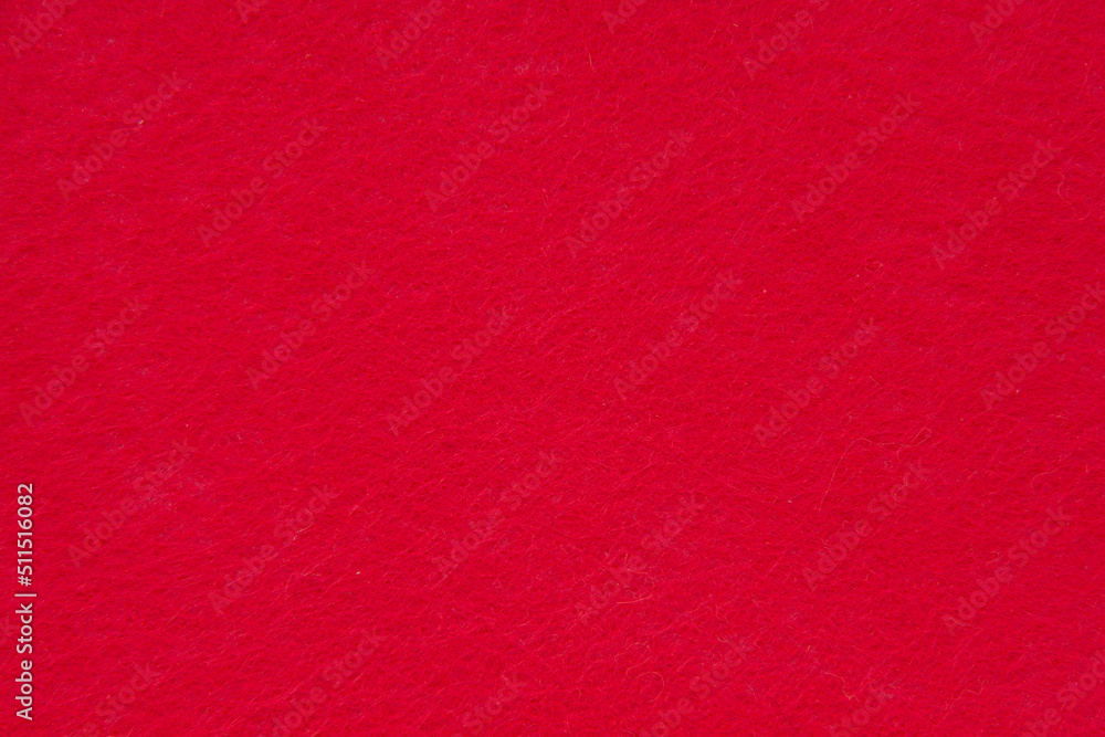 Felt natural texture background soft design red color Felt natural texture background soft design red color