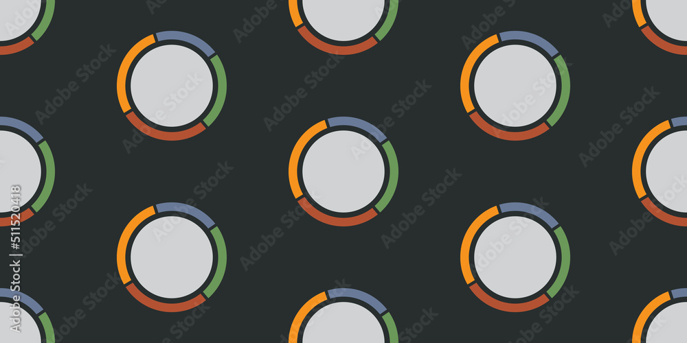 Abstract Geometric Background Design, Rows of Many Grey Filled Colorful Rings or Circles Pattern, Template in Editable Vector Format Abstract Geometric Background Design, Rows of Many Grey Filled Colorful Rings or Circles Pattern, Template in Editable Vector Format