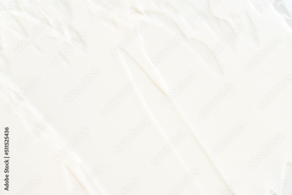 Obraz premium face and body cream. Texture cosmetics. Skincare product close up. Copy space