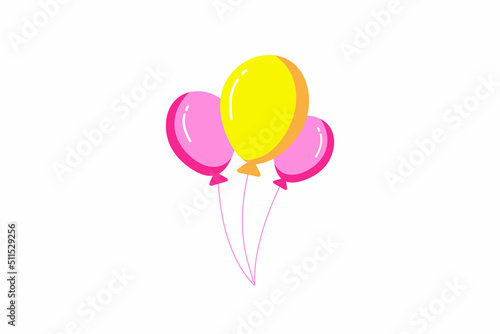 Celebrating balloon, high quality balloon vector for balloons lover