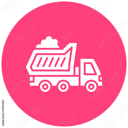 Dump Truck Icon Style