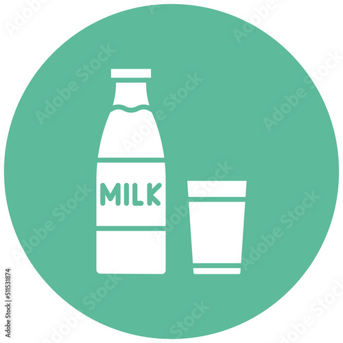 Milk Icon Style