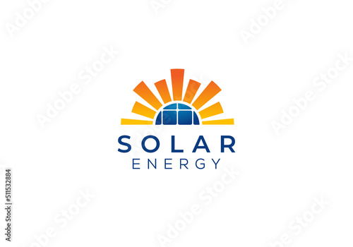 alternative energy solar power logo