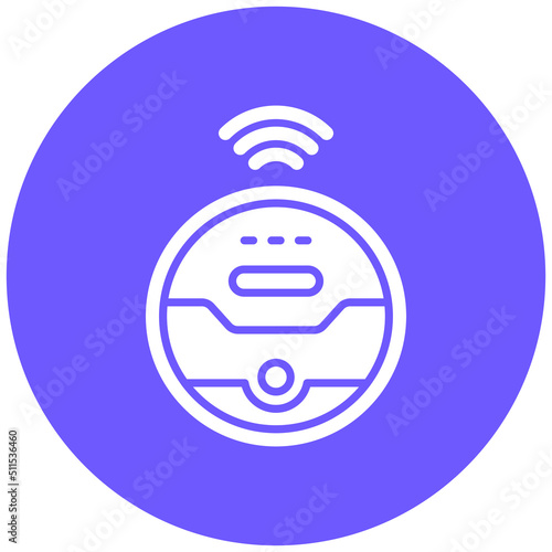 Robot Vaccum Icon Style