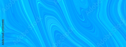 Abstract blue background with wave stains, Light and shinny liquid background with vortex lines, beautiful marble textured covered blue background for creative design.