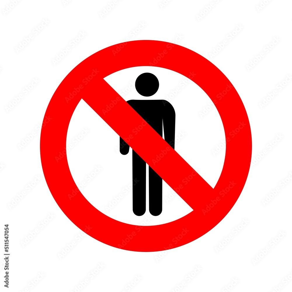 No barefoot vector icon. Flat No barefoot symbol is isolated on a white background. No barefoot vector icon. Flat No barefoot symbol is isolated on a white background.