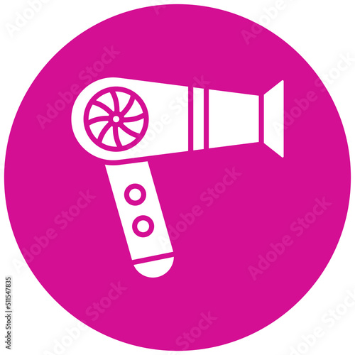 Hair Dryer Icon Style