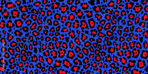 a metered pattern suitable for textiles consisting of wild animal skin