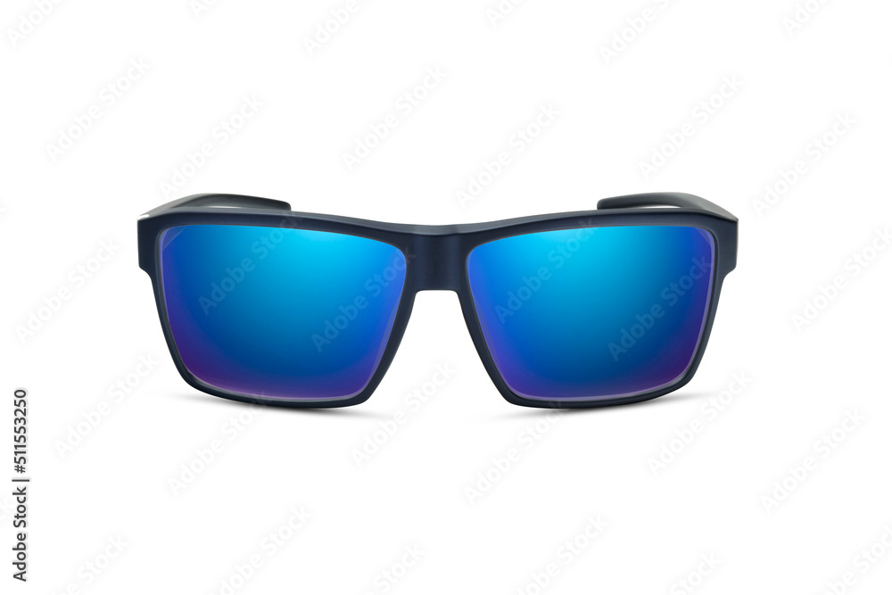 Sunglass | Blue color stylish sunglasses isolated on white background Sunglass | Blue color stylish sunglasses isolated on white background