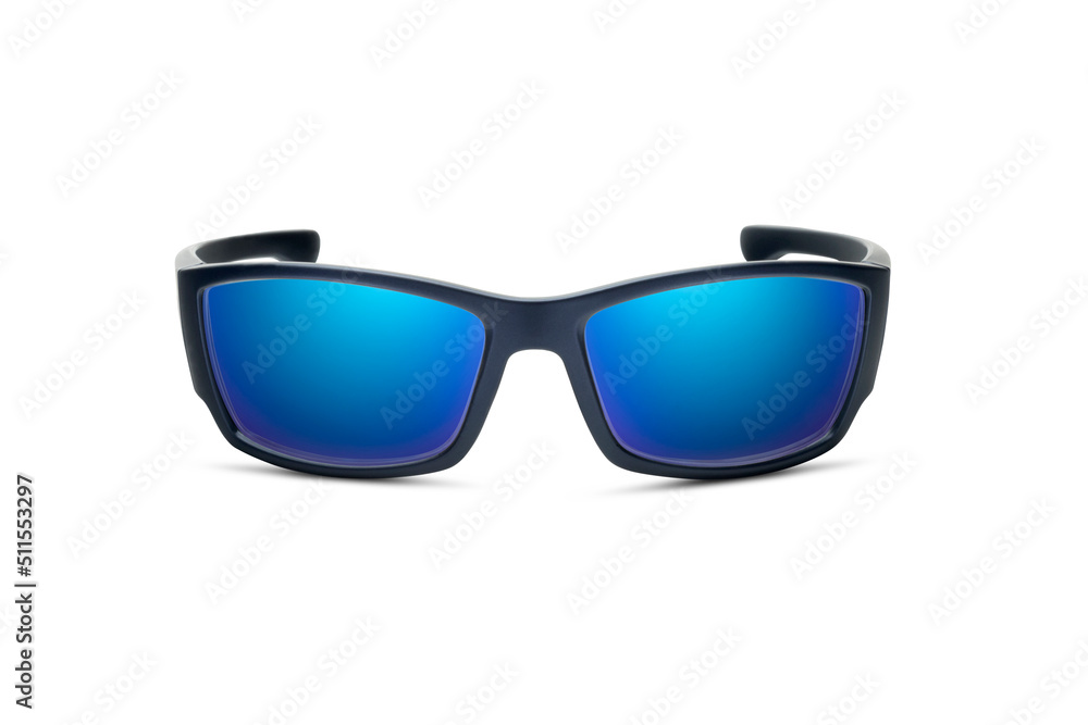 Sunglass | Blue color stylish sunglasses isolated on white background Sunglass | Blue color stylish sunglasses isolated on white background