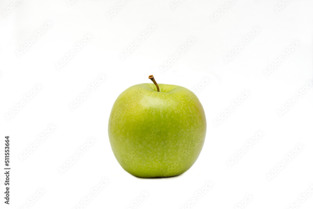 Green Apple isolated on a white background Green Apple isolated on a white background