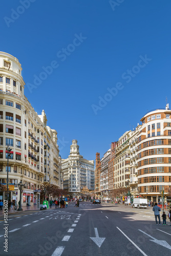 Street in Valencia, Spain