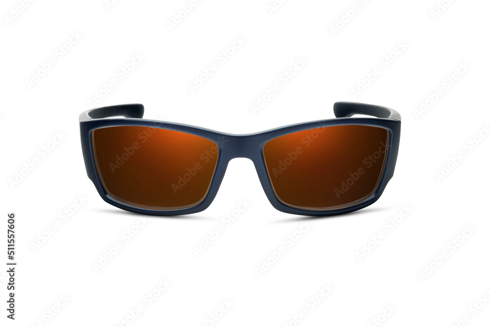 Sunglass | Copper Canyon color stylish sunglasses isolated on white background Sunglass | Copper Canyon color stylish sunglasses isolated on white background