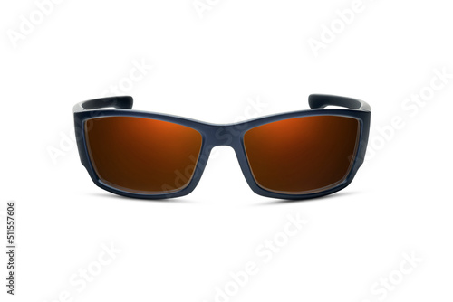 Sunglass | Copper Canyon color stylish sunglasses isolated on white background