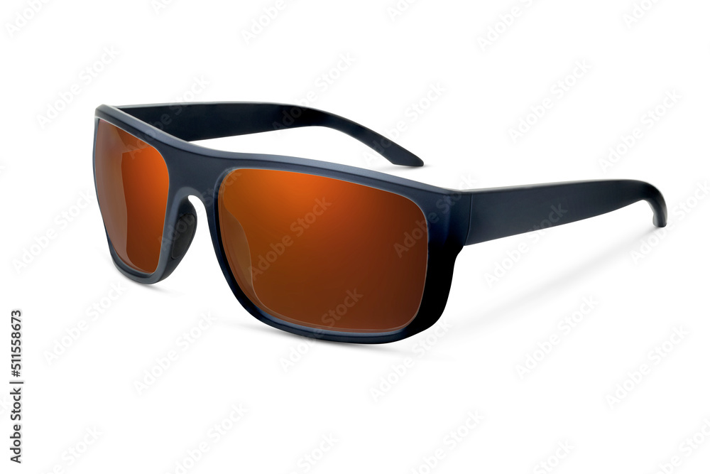 Sunglass | Gold Coast Color stylish sunglasses isolated on white background Sunglass | Gold Coast Color stylish sunglasses isolated on white background