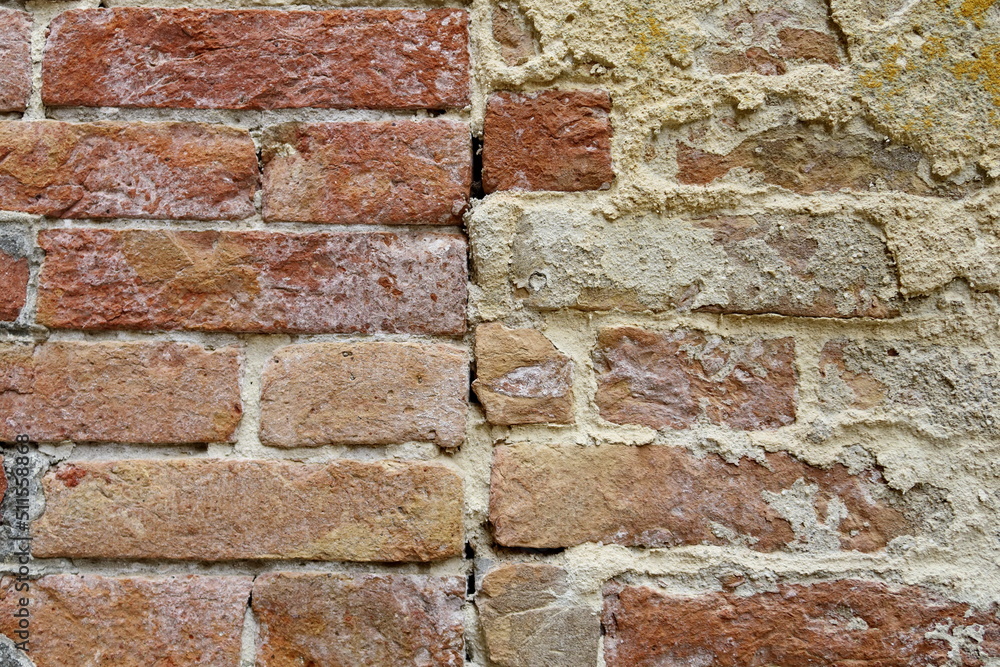 Obraz premium Ancien mur de briques.