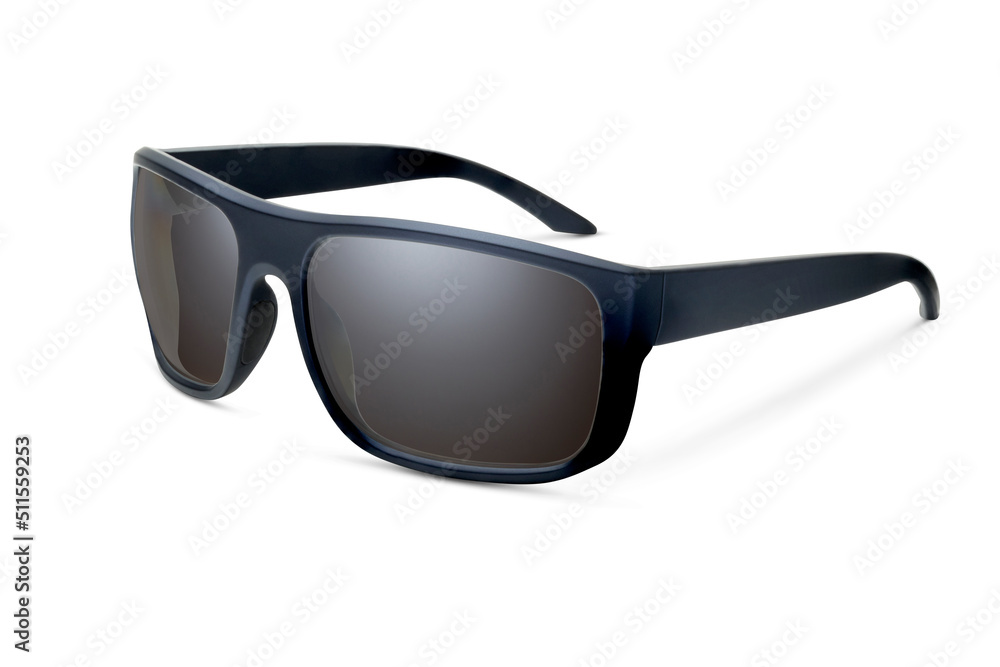 Sunglass | Gold Crescent Color stylish sunglasses isolated on white background Sunglass | Gold Crescent Color stylish sunglasses isolated on white background