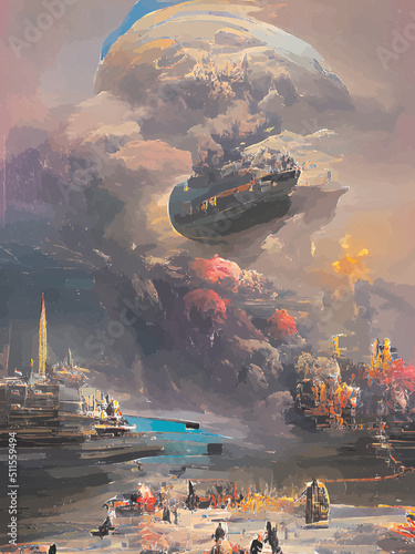 the earth is going down