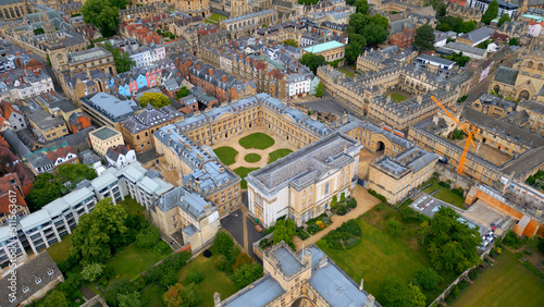 University of Oxford from above