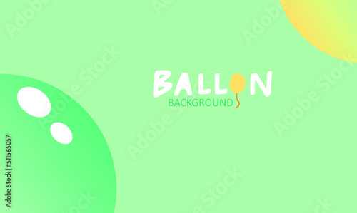 Sunflower Layout illustration with flat design