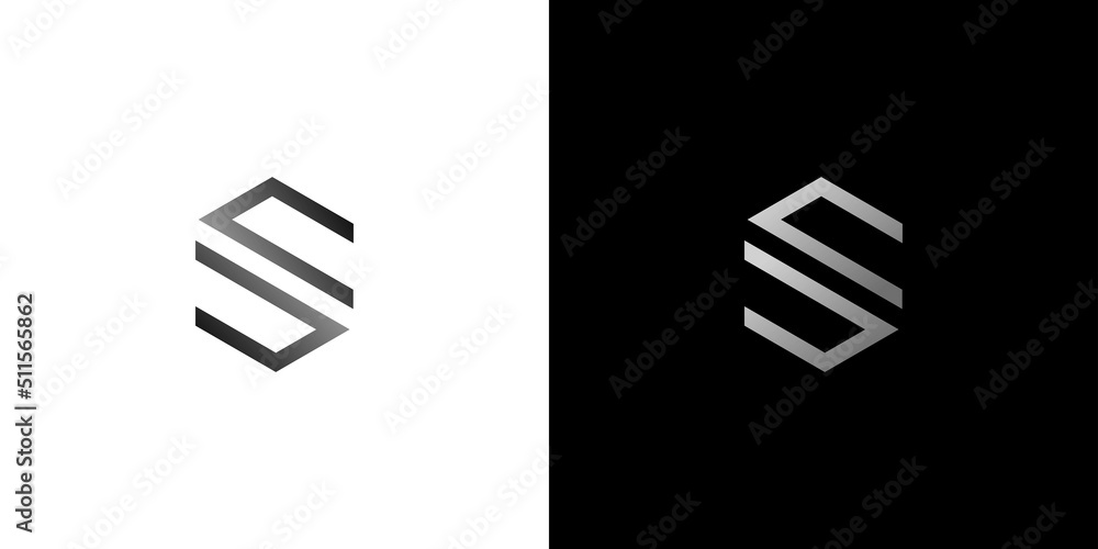 Modern and sophisticated letter S initial logo design Modern and sophisticated letter S initial logo design