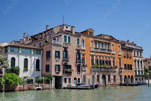 Palais sur le Grand Canal. Venise. Italie.