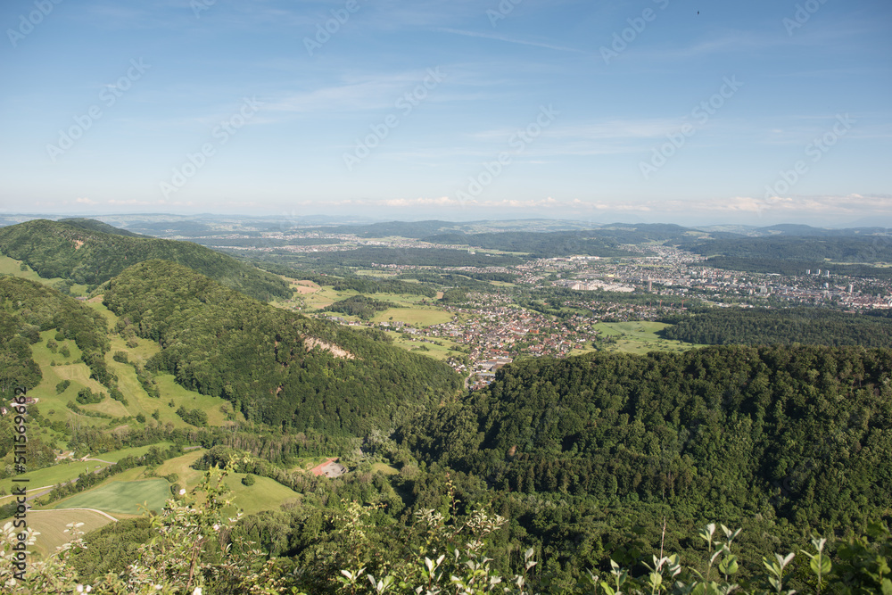 landscape in switzerland, view from the (Wasserflue), a 866 m above sea level. mountain in the canton of Aarau.
landscape in switzerland, view from the (Wasserflue), a 866 m above sea level. mountain in the canton of Aarau.