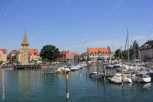 Hafen in Lindau am Bodensee