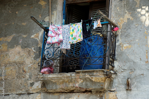 colorful oold houses in havana photo