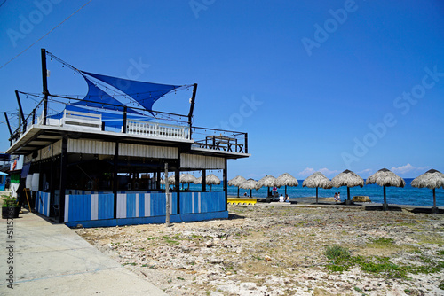 modern beach bar at the beach of havana miramar © chriss73
