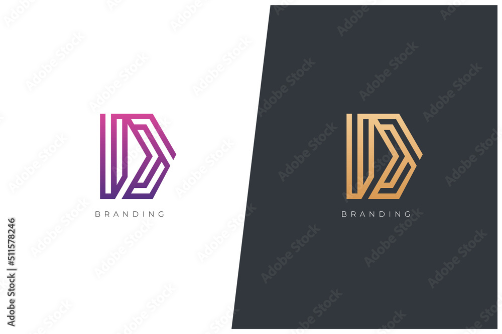 D Letter Logo Vector Design Concept - Monogram Icon Trademark. Creative minimal luxury emblem design template. Universal D logotype.
D Letter Logo Vector Design Concept - Monogram Icon Trademark. Creative minimal luxury emblem design template. Universal D logotype.