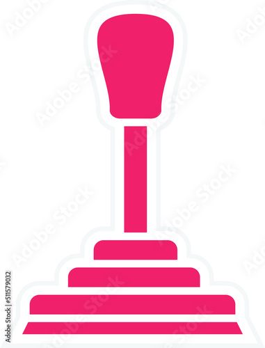 Car Shift Icon Style