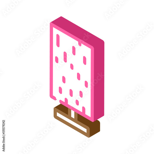 elegance style lamp isometric icon vector. elegance style lamp sign. isolated symbol illustration