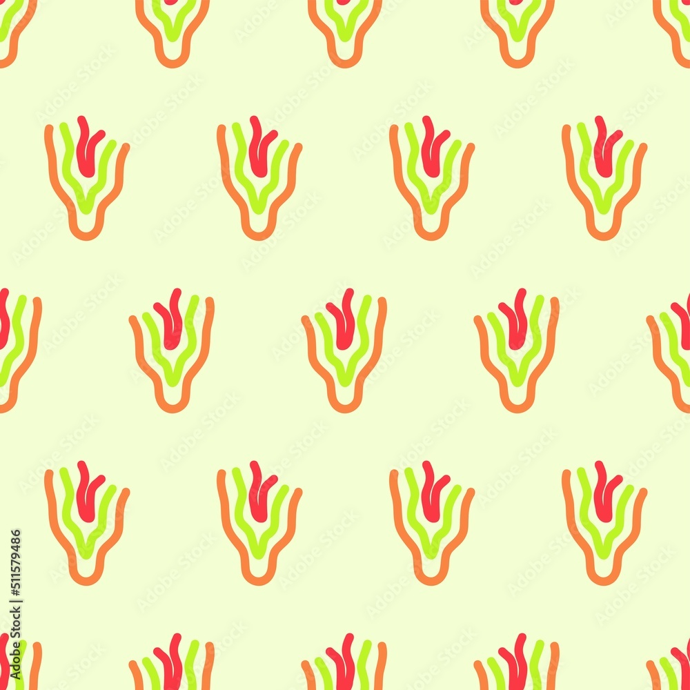 bright trendy abstract pattern for wallpapers, textiles, backgrounds.