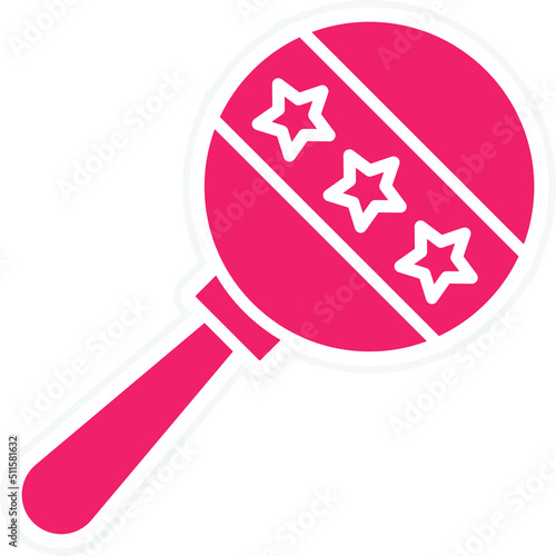 Rattle Icon Style