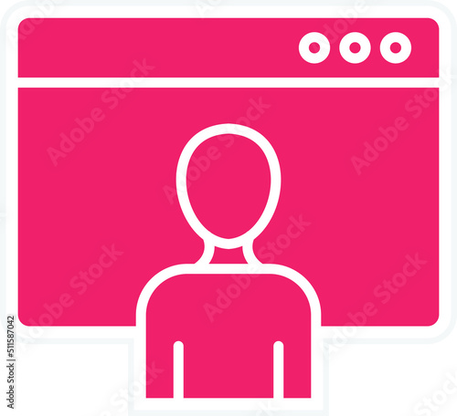 Page Visitors Icon Style