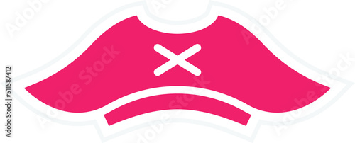 Pirate Cap Icon Style