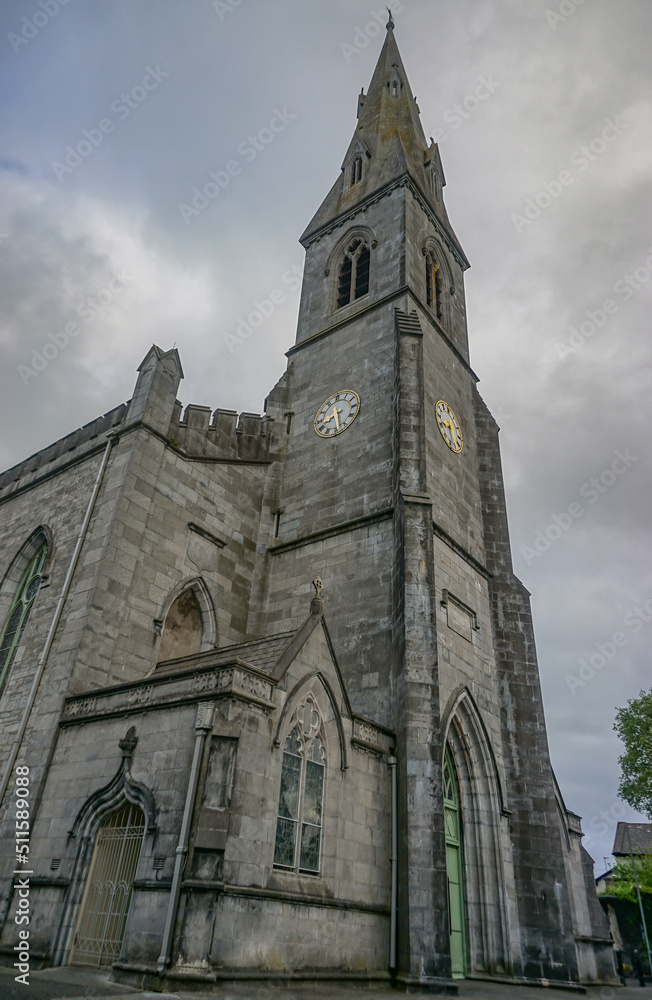 Ennis, Co. Clare, Ireland: The Ennis Cathedral of Saints Peter and Paul (1843).