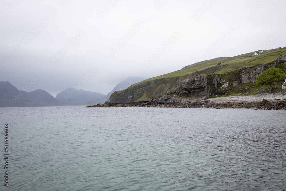 Boating to Loch Coruisk in the Cuillin Mountains on the Isle of Skye