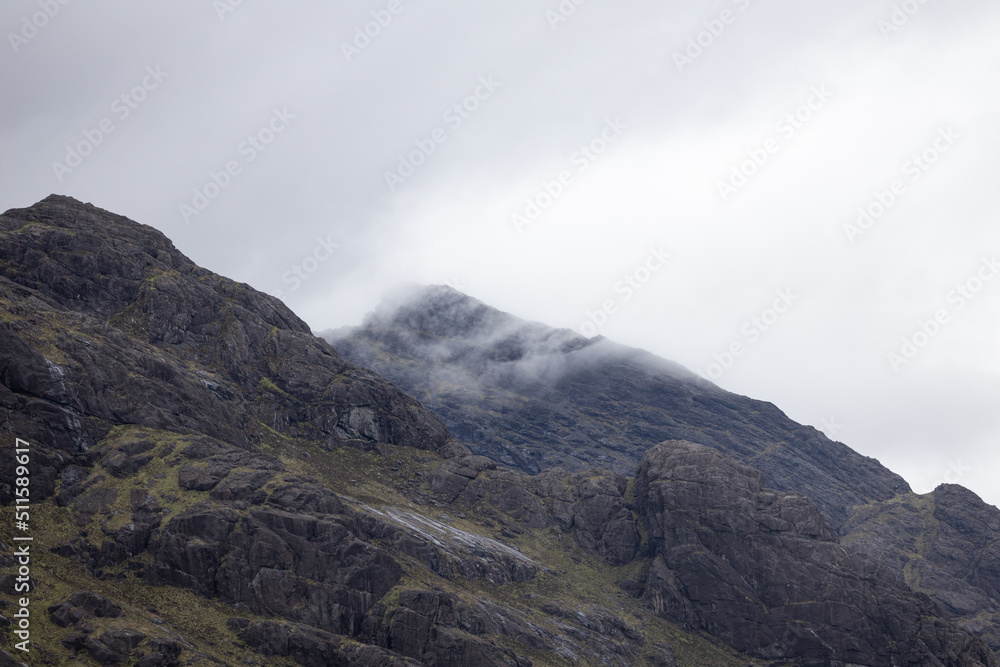 The Cuillin Mountains on the Isle of Skye The Cuillin Mountains on the Isle of Skye