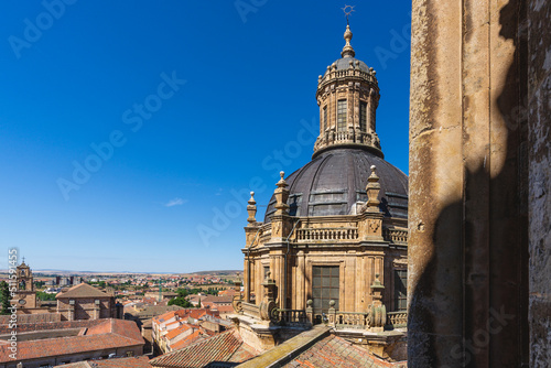 Torres de la Clerecia, pontifical university, in the city of Salamanca, in Spain. © Ricardo Algár